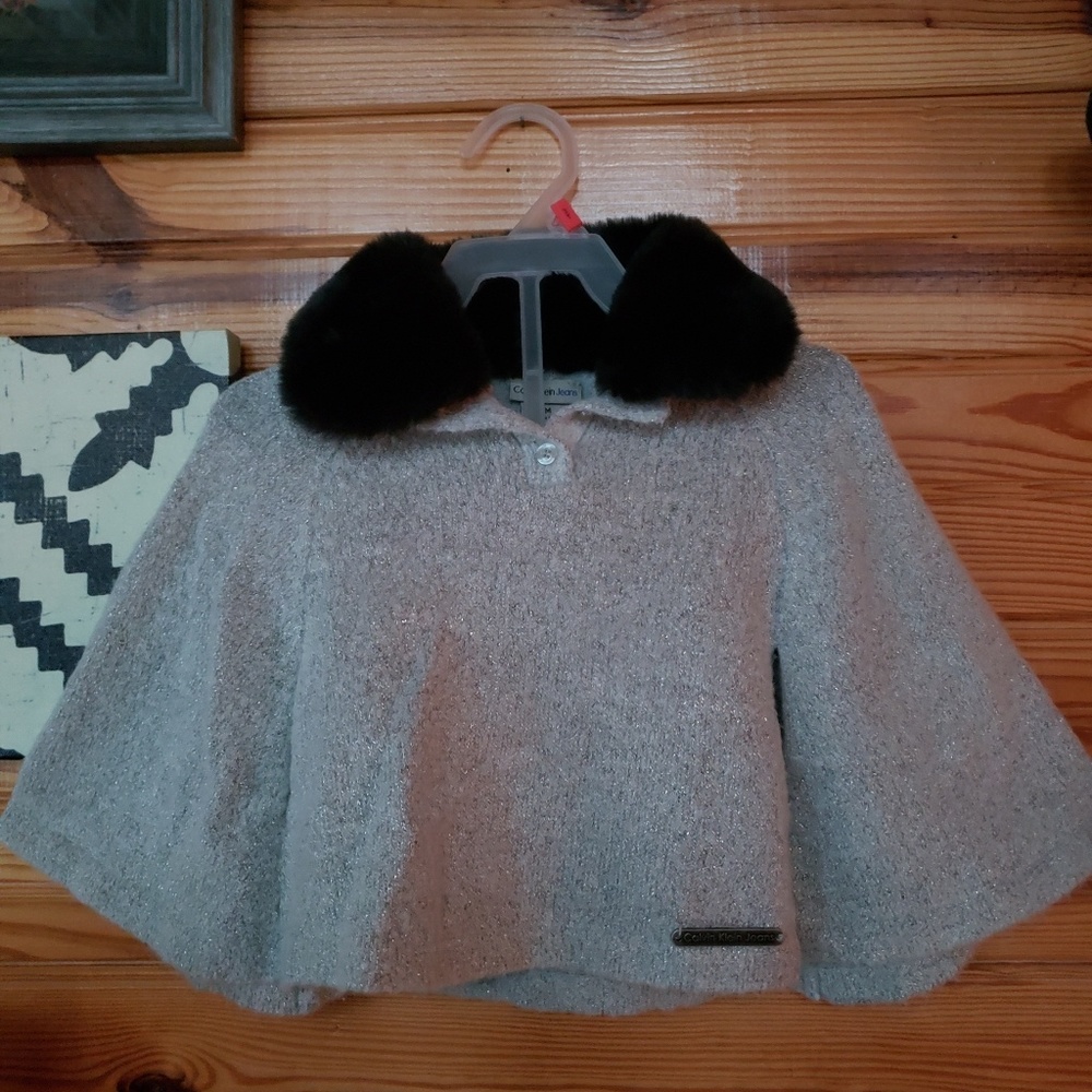 Calvin Klein Sweater Poncho